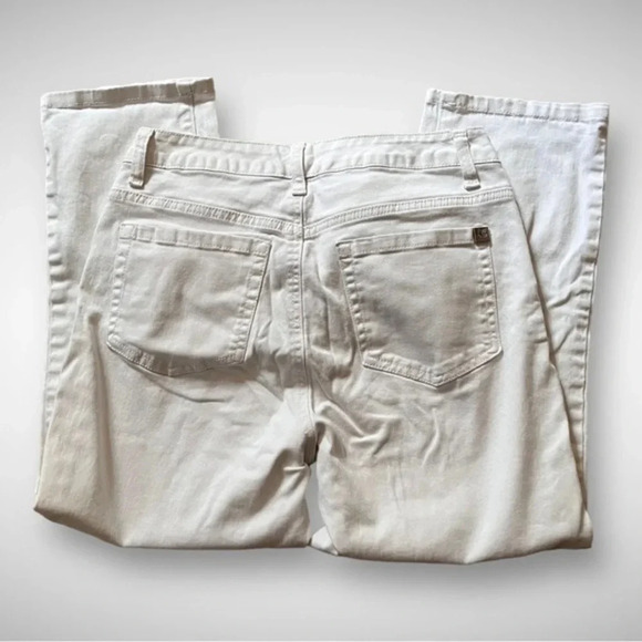 KARL LAGERFELD Paris High Rise White Jeans | Size 6 - Picture 4 of 5